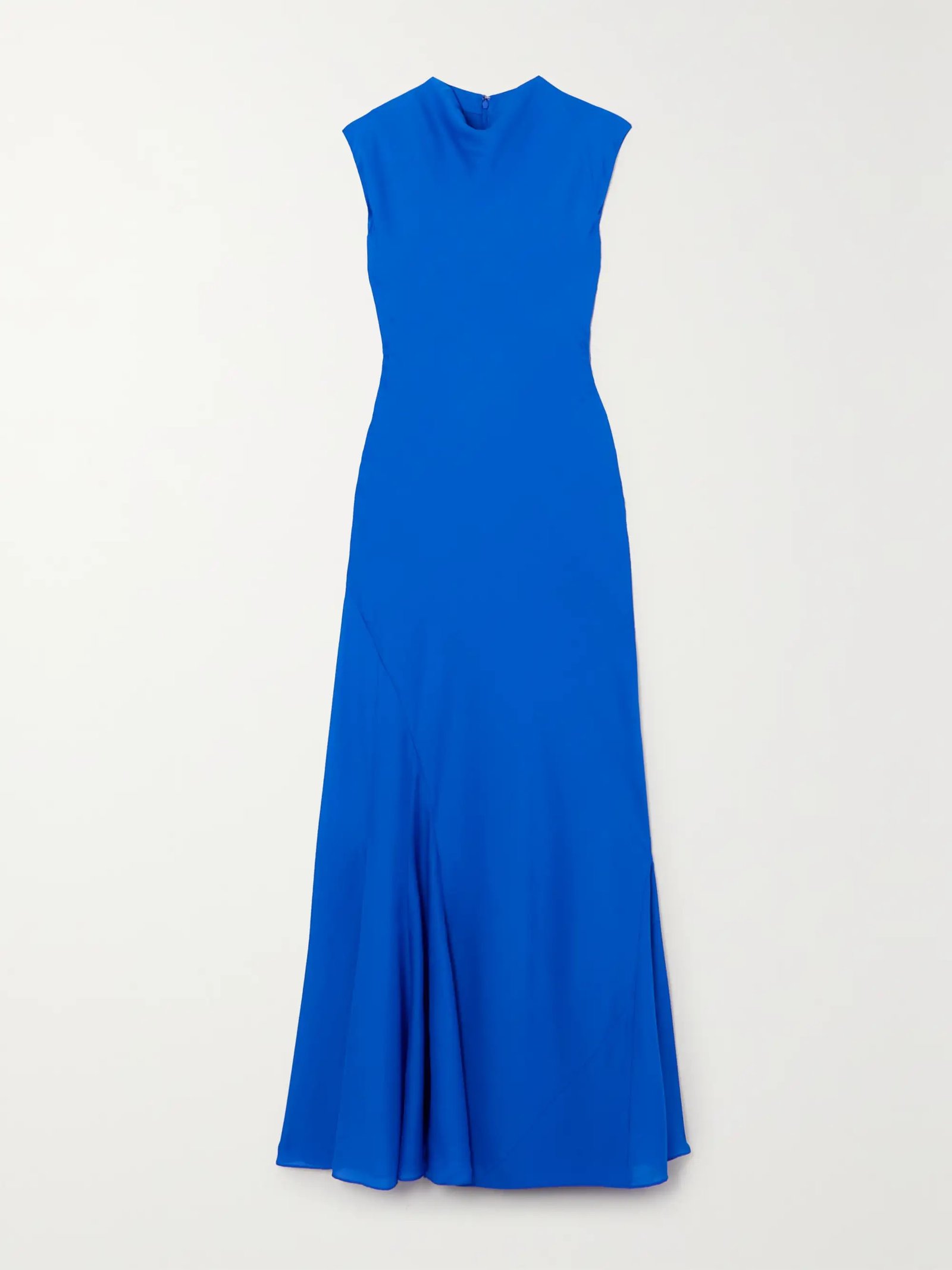 Click for more info about Erin draped stretch-silk and silk-chiffon maxi dress