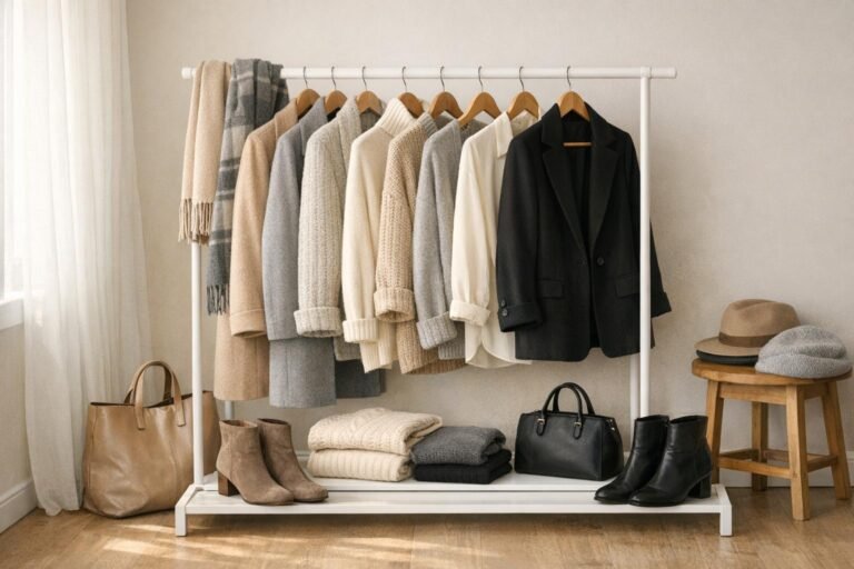 Winter Capsule Wardrobe Checklist for Women Over 40