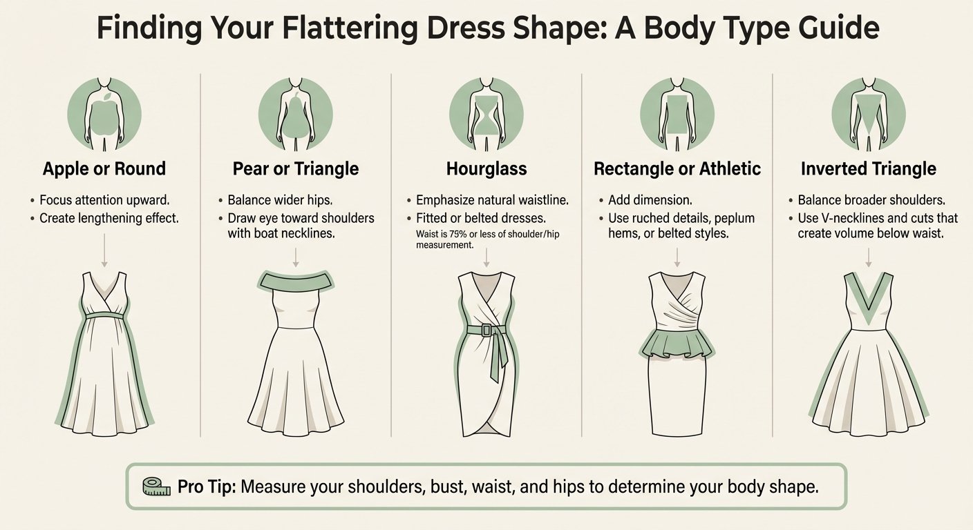Dress Styles Guide by Body Type: Find Your Perfect Fit