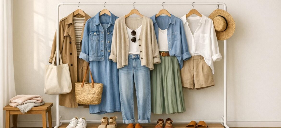 5 Outfit Formulas for Spring-to-Summer Days
